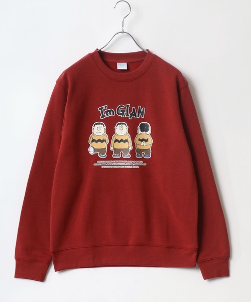 スウェット I'm Doraemon/ドラえもん ジャイアン 裏起毛 スウェット