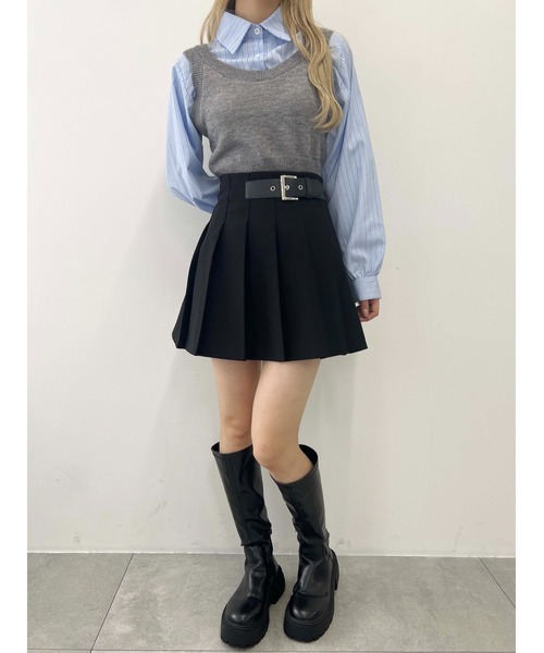 *paris*スリーブベルト シャツデザインスカート BR76824S0097_m2_a018.jpg