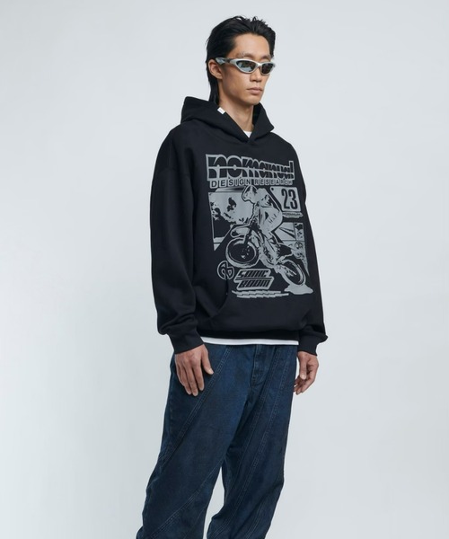 NOMANUAL パーカー 「NOMANUAL」NM AUTO HOODIE メンズ