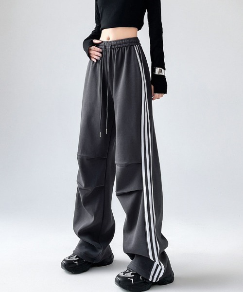 HANRO☆スリープ&ラウンジ スウェットパンツ【関税送料込】 mushwear スウェットパンツ ジャージ サイドラインスウェット