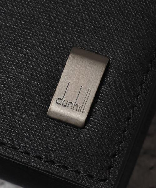 dunhill コインケース 「DUNHILL/ダンヒル」本革 ロゴ刻印メタル