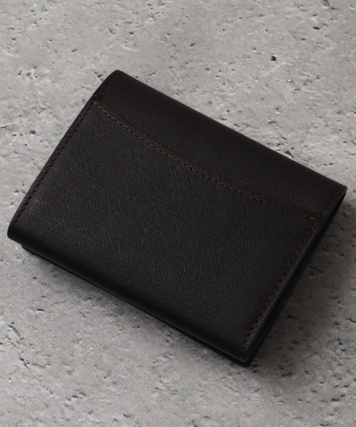 【未使用品】dunhill　ダンヒル コインケース 本革 レザー ロゴプレート dunhill コインケース 「DUNHILL/ダンヒル」本革 ロゴ刻印メタル