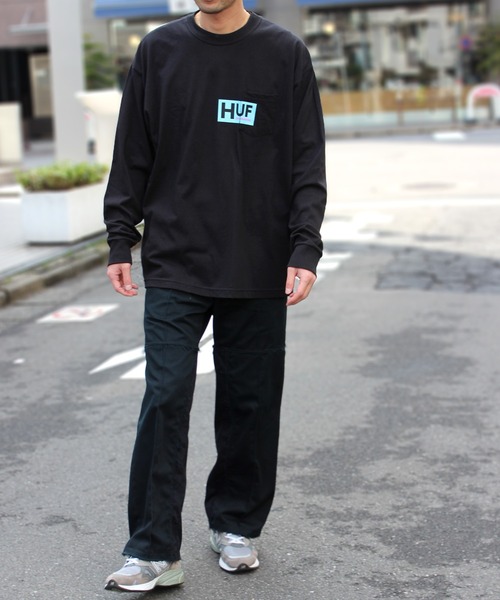 HUF tシャツ 「HUF」ハフ BUSY L/S POCKET TEE ロングスリーブT