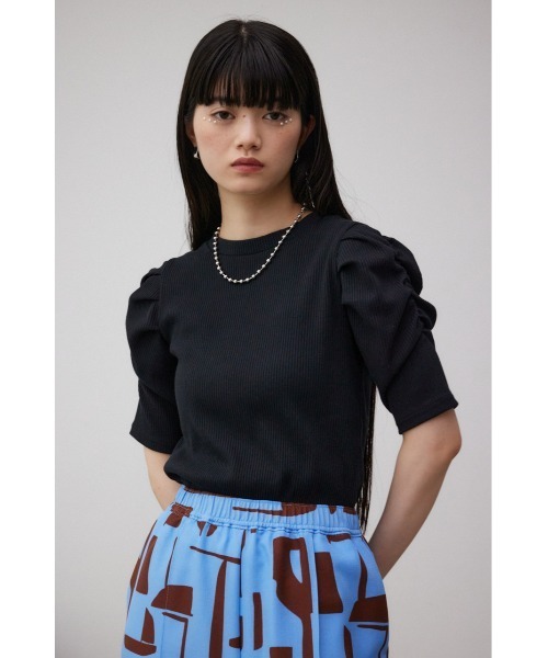 HUG.U トップス レディース ブラウス カットソー ロング Tシャツ