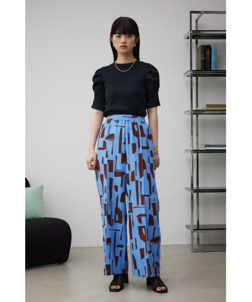 tシャツ パフスリーブギャザートップス レディース AZUL BY MOUSSY tシャツ パフスリーブギャザートップス