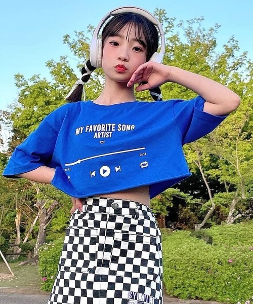 RH★子供服出品します✨です RandS/R アンサンブル キラキラビスチェセットT キッズ 子供服