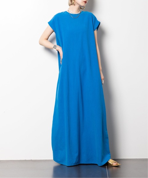 CITYSHOP」 半袖ワンピース 36 ブルー レディース : 84146872 