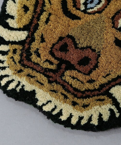 DETAIL（ディテール） ラグ ラグマット 」タイガーラグ S : ZOZOTOWN