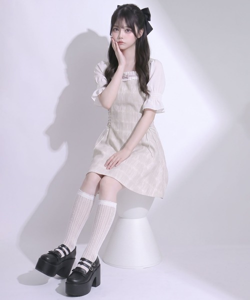 DearMyLoveRose（ディアマイラブローズ） ワンピース レースレイヤード