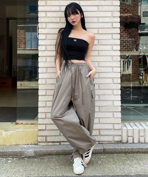 goa パンツ GUAPI グアピ カーゴパンツ Obsidian Black Extra Baggy Cargos