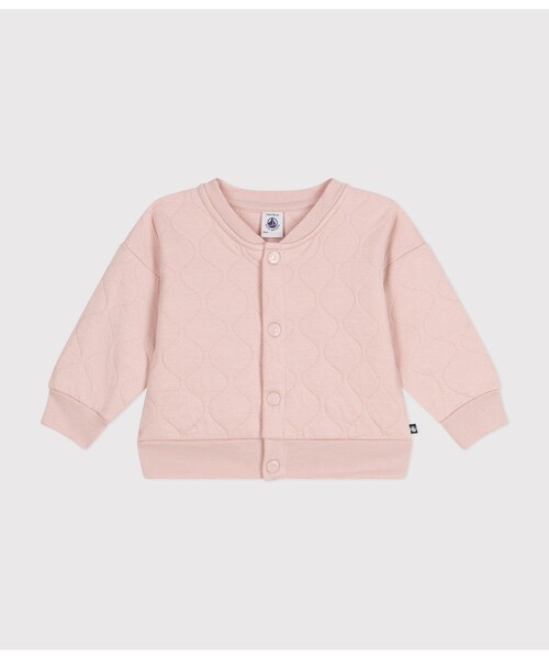プチバトー　キルティングカーディガン　未使用品 PETIT BATEAU（プチバトー） カーディガン チュビックキルティング
