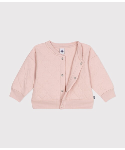 プチバトー　キルティングカーディガン　未使用品 PETIT BATEAU（プチバトー） カーディガン チュビックキルティング