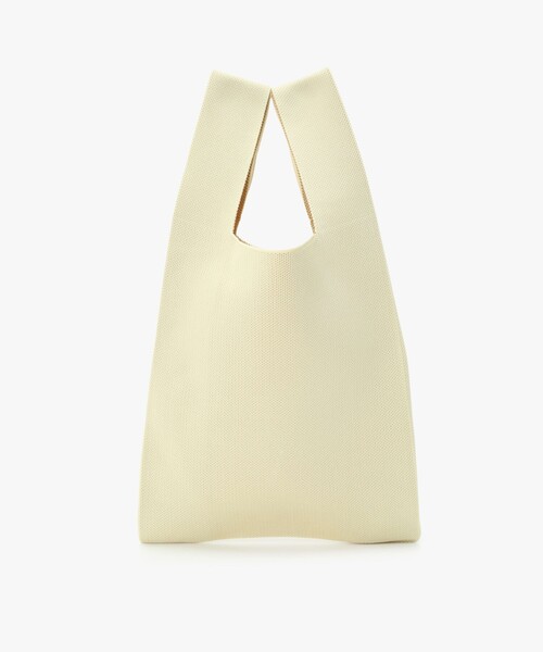 【美品】agnes b. ロゴテープ トートバッグ To b. by agnes トートバッグ ニット ロゴ レディース : ZOZOTOWN
