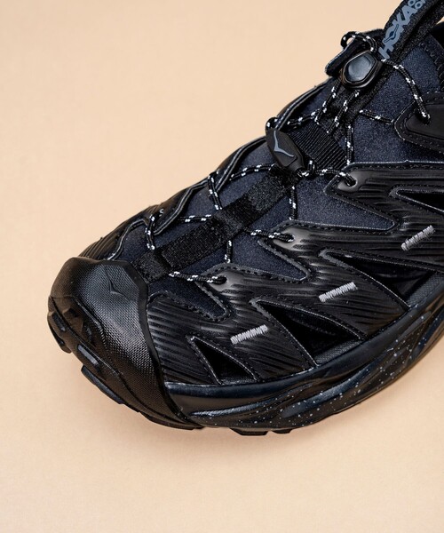 HOKA ONE ONE ブラック スポーツサンダル HOKA ONEONE ホカ スポーツサンダル メンズ ホパラ 2 1147650