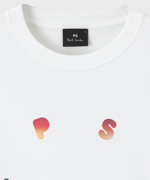 【Paul Smith】\"Happy Peas\" 半袖Tシャツ ロゴ えんどうまめ Happy” 半袖Tシャツ（152504965XE） | Paul