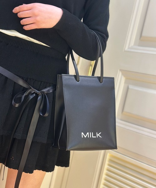 MILK（ミルク） ハンドバッグ レザー Petie バッグ : ZOZOTOWN Yahoo 