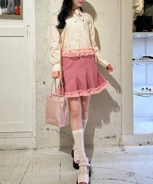 MILK（ミルク） ハンドバッグ レザー Petie バッグ : ZOZOTOWN Yahoo 