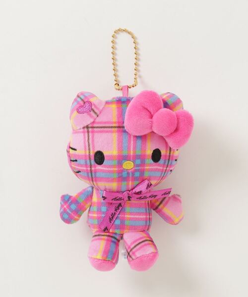 キティ　キーホルダー　チェック sanrio（サンリオ） キーホルダー 「 」 チェック柄 ハローキティ