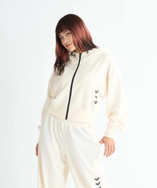 トレーナー スウェット TRIPLE CHAKRA/ロキシージップアップパーカー レディース