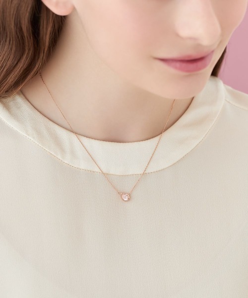特別な瞬間を彩る♪*4℃*SAKURA Collection シルバーネックレス 4℃ ネックレス 「SAKURA Collection」シルバー レディース