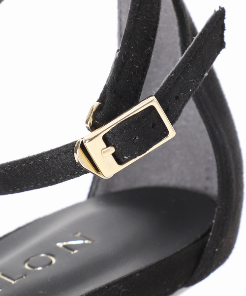 LE TALON ホワイト ストラップサンダル L 24センチ LE TALON｜《追加》3.5cmWストラップサンダル | Rakuten Fashion