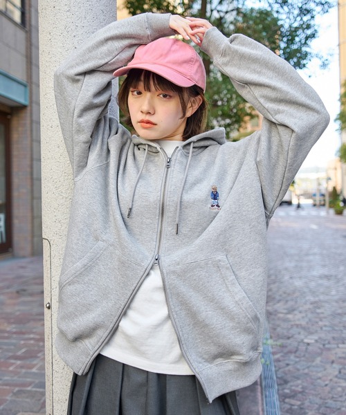 kutir（クティール） パーカー 「kutir men × Teddy Bear」 ダブル