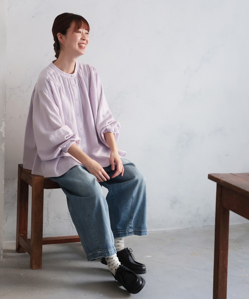 ブラウス シャツ soulberryのハルシャツ レディース soulberry ブラウス シャツ soulberryのハルシャツ レディース