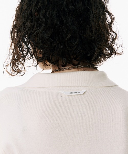 JOSE MOON カーディガン POLOKNIT CARDIGAN/ポロニット