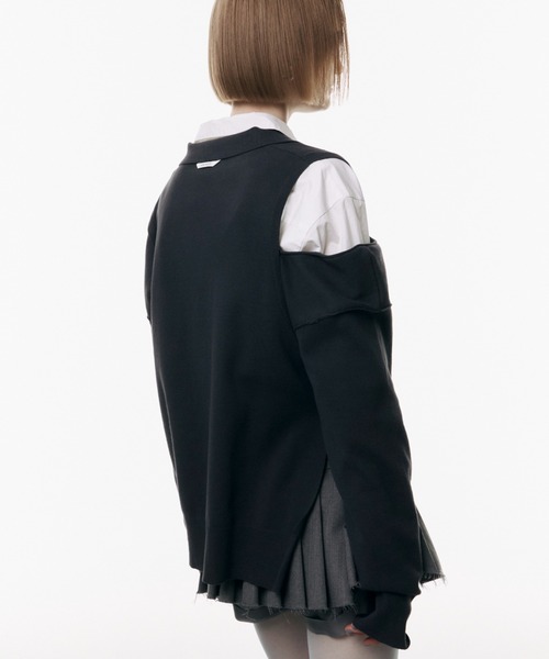 JOSE MOON カーディガン POLOKNIT CARDIGAN/ポロニット