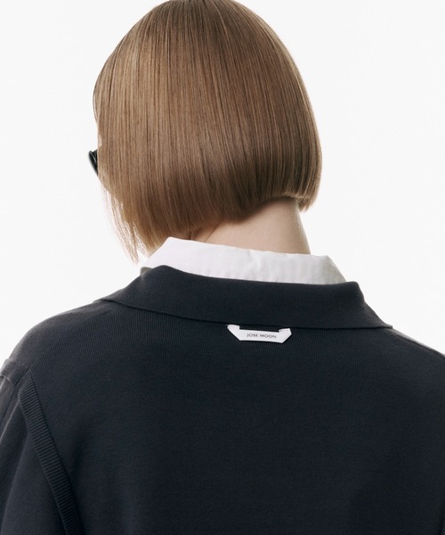 JOSE MOON カーディガン POLOKNIT CARDIGAN/ポロニット