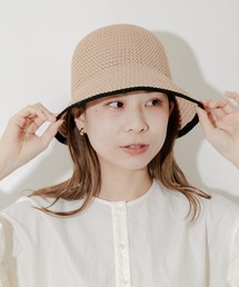 帽子 ハット バイカラーシンプルハット レディース｜ZOZOTOWN Yahoo!店
