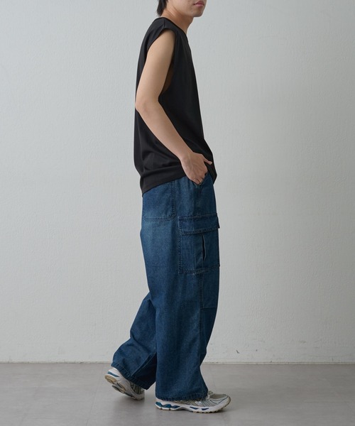 tシャツ フェードコットンノースリーブT メンズ | COLONY 2139 | 19