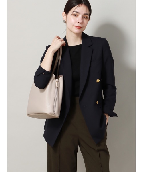 【美品】CLOUDY ケンテ×フェイクレザー トート D.KELLY トートバッグ フェイクレザー 2wayビッグトートバッグ
