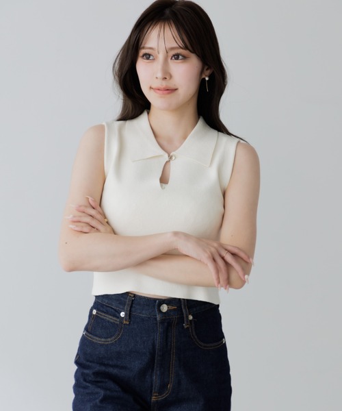 tシャツ summer knit tank（サマーニットタンク） レディース 