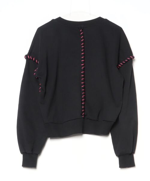 「DIESEL」 スウェットカットソー X-SMALL ブラック レディース