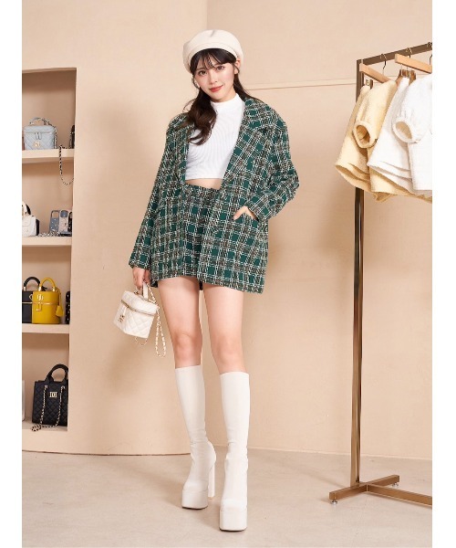 「Darich」 ミニスカート S グレー レディース_画像5