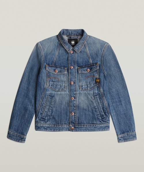 新品 未使用 g-star-raw デニムジャケット オーバーサイズ G-STAR RAW（ジースターロゥ）の「【UNISEX】OVERSIZED WESTERN