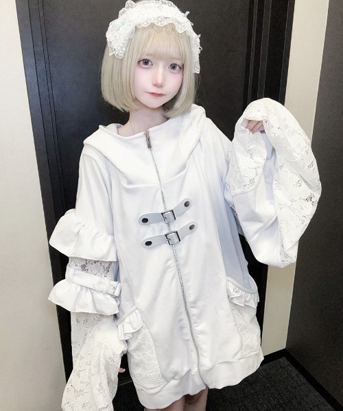 ililil パーカー 「ililil/イルイルイル」「ふわふわの嘘で包ん