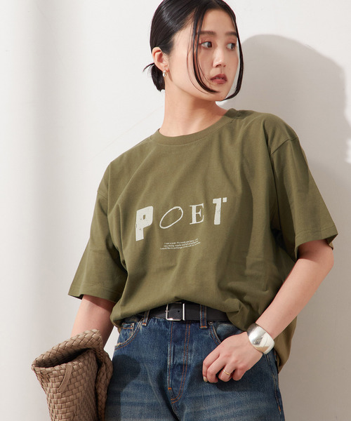 tシャツ POET MEETS DUBWISE POET Tシャツ レディース