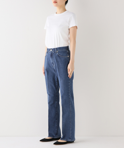 IENA - イエナ サイズ38 M レディース - ブルー IENA 「IENA」 サルエルデニムパンツ 38 ブルー レディース