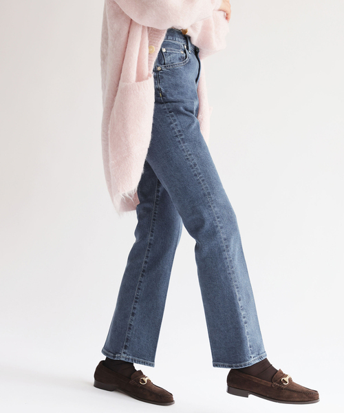 IENA - イエナ サイズ38 M レディース - ブルー IENA 「IENA」 サルエルデニムパンツ 38 ブルー レディース