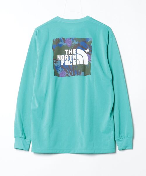 THE NORTH FACE 「THE FACE」 長袖Tシャツ X-LARGE ブルー