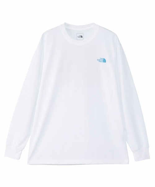 THE NORTH FACE 「THE FACE」 長袖Tシャツ X-LARGE ブルー
