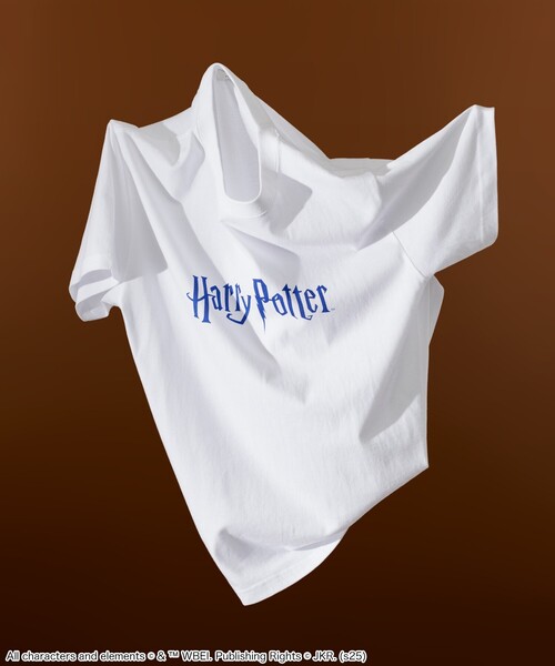tシャツ 「Harry Potter」 ロゴTシャツ/ハリーポッター ロゴTシャツ レディース