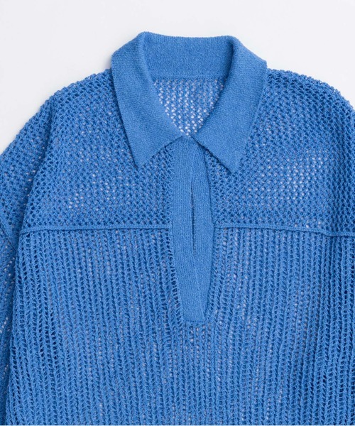 MAISON SPECIAL ニット セーター Boucle Mesh Knit Pullover