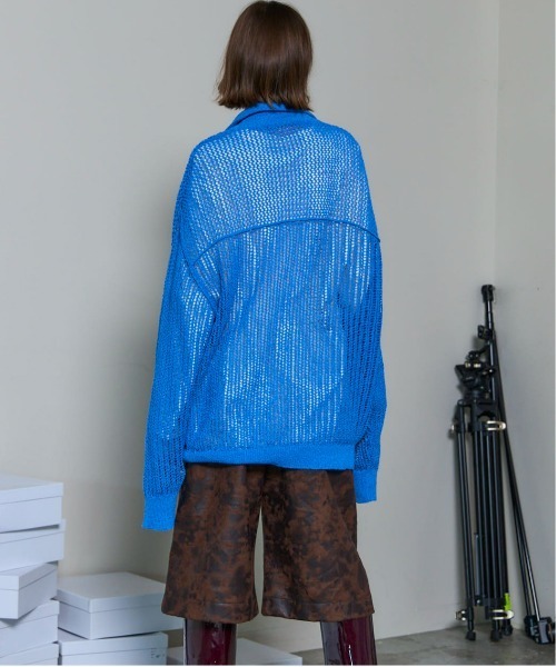 MAISON SPECIAL ニット セーター Boucle Mesh Knit Pullover