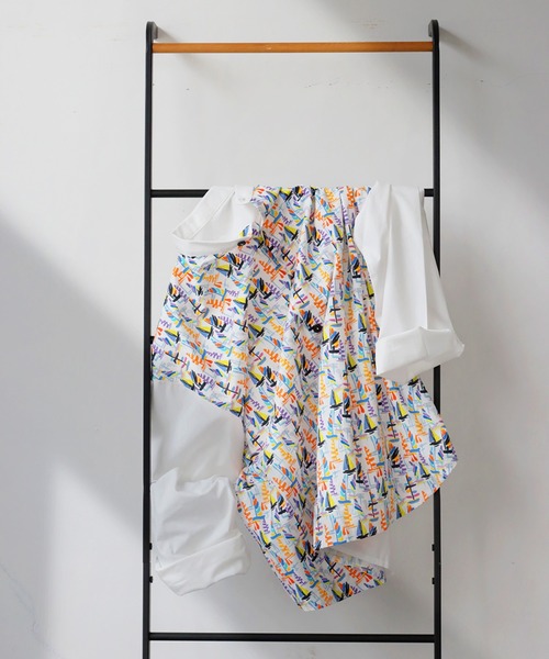 antiqua（アンティカ） ブラウス シャツ ヨット柄シャツ レディース