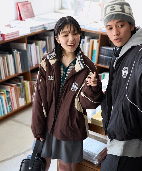 FREAK'S STORE ダウンコート ダウンジャケット UMBRO × STORE