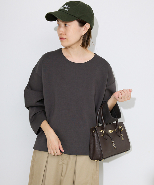 tシャツ ダンボールニュアンスプルオーバー レディース