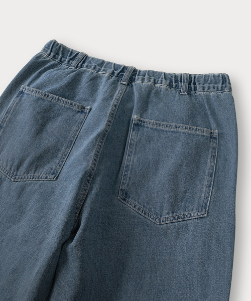 「TIMELY WARNING」 加工デニムパンツ L ブラック系その他 メンズ